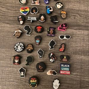 Crocs Shoe Charms (Black Lives Matter)